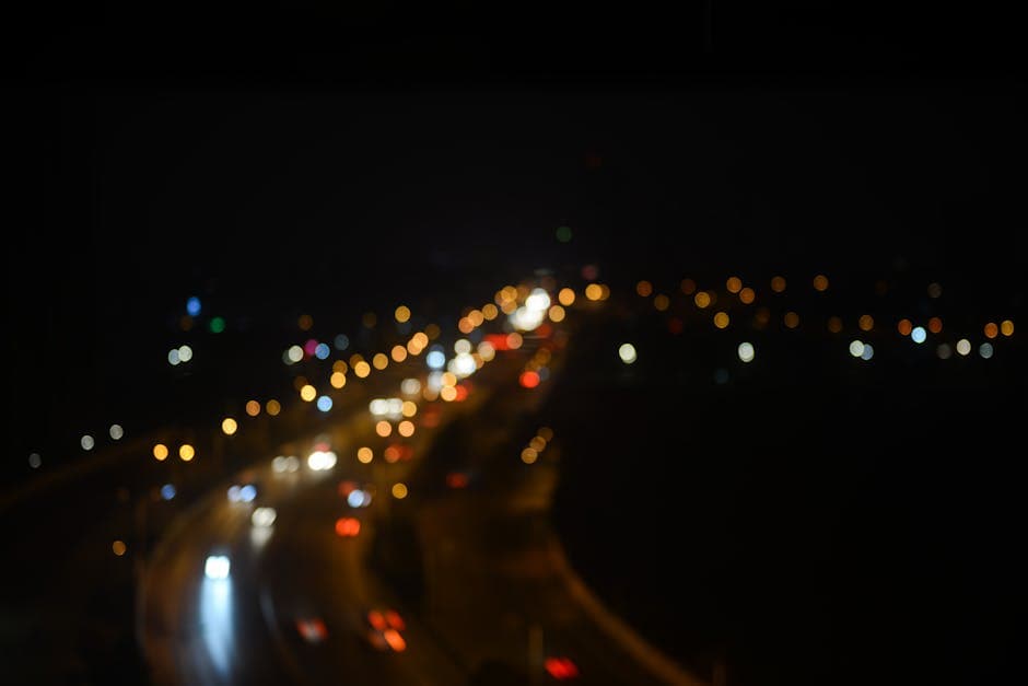 Night city lights and driving — understanding how laser eye surgery affects night vision and glare